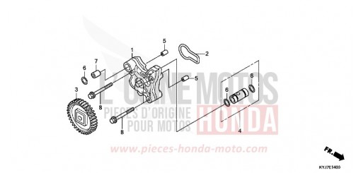 OIL PUMP CBR250RB de 2011